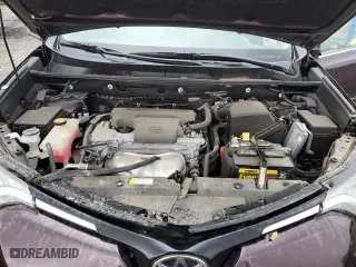 2017 Toyota RAV4 XLE with VIN 2T3RFREV2HW662443, listed as a Copart auction lot 50436345 with 106,691 mi miles and Salvage Title. Bid and sale history available at carsss.com. Image 12.