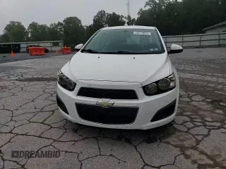 2015 Chevrolet Sonic LT with VIN 1G1JC5SGXF4126055, listed as a Copart auction lot 59579035 with 169,985 mi miles and Salvage title. Bid and sale history available at DreamBid. Image 13.