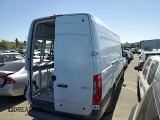 2020 Mercedes-Benz Sprinter Cargo with VIN W1W4ECHY6LT029878, listed as a Copart auction lot 46872134 with 101,066 mi miles and . Bid and sale history available at carsss.com. Image 3.