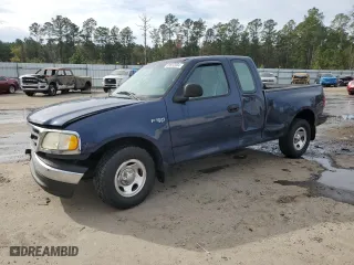2003 Ford F-150 XL with VIN 1FTRX07273KB66549, listed as a Copart auction lot 83552004 with 205,026 mi miles and Salvage Title. Bid and sale history available at carsss.com. Image 1.