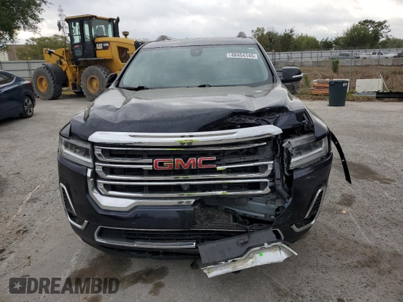 2021 GMC Acadia SLT with VIN 1GKKNMLS8MZ176038, listed as a Copart auction lot 48454145 with 86,822 mi miles and Salvage Title. Bid and sale history available at carsss.com. Image 5.