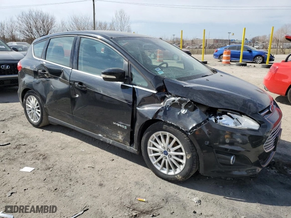 2015 Ford C-Max Hybrid SEL with VIN 1FADP5BUXFL111274, listed as a Copart auction lot 49205835 with 93,563 mi miles and Salvage Title. Bid and sale history available at carsss.com. Image 4.