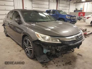 2016 Honda Accord Touring with VIN 1HGCR3F92GA029435, listed as a IAAI auction lot 42180794 with 132,658 mi miles and . Bid and sale history available at DreamBid. Image 1.