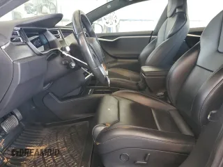 2017 Tesla Model S 60 with VIN 5YJSA1E14HF218274, listed as a Copart auction lot 48485405 with 126,451 mi miles and Salvage title. Bid and sale history available at DreamBid. Image 7.