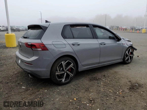 2024 Volkswagen GTI SE с VIN WVW3A7CD5RW198599, выставлен на аукционе Copart как лот 77310874 с пробегом 2 300 миль миль и Списание • Salvage title. История ставок и продаж доступна на DreamBid. Изображение 3.