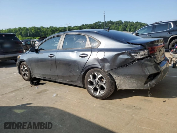 2021 Kia Forte LXS with VIN 3KPF24AD4ME363556, listed as a Copart auction lot 58812105 with 72,407 mi miles and Salvage title. Bid and sale history available at DreamBid. Image 2.