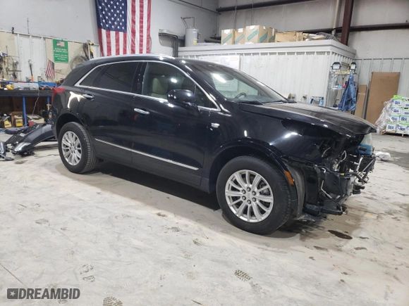 2017 Cadillac XT5 FWD with VIN 1GYKNARS4HZ212969, listed as a Copart auction lot 88758615 with 125,537 mi miles and Salvage Title. Bid and sale history available at carsss.com. Image 4.
