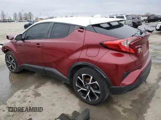 2018 Toyota C-HR XLE with VIN NMTKHMBX0JR023505, listed as a Copart auction lot 47661695 with 138,178 mi miles and Salvage Title. Bid and sale history available at carsss.com. Image 2.