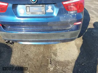 2013 BMW X3 xDrive28i with VIN 5UXWX9C54D0A26478, listed as a IAAI auction lot 41909253 with 125,938 mi miles. Bid and sale history available at carsss.com. Image 15.