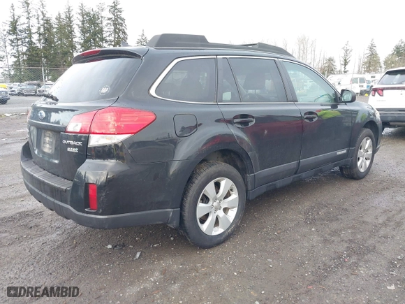 2011 Subaru Outback 2.5i Prem AWP/HK Aud with VIN 4S4BRBFC6B3364657, listed as a IAAI auction lot 41499672 with 151,619 mi miles. Bid and sale history available at carsss.com. Image 4.