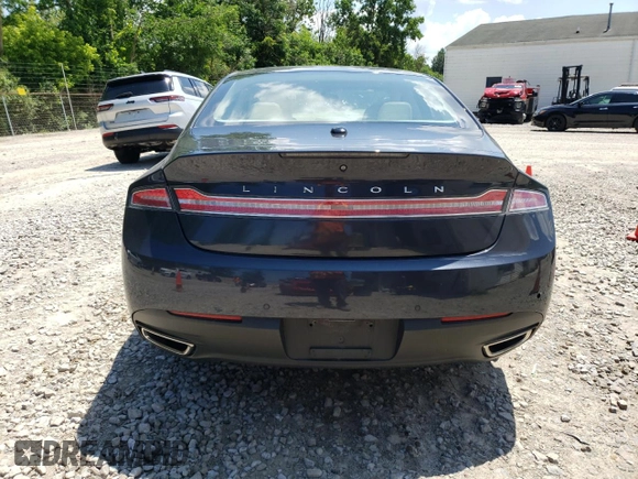 2014 Lincoln MKZ with VIN 3LN6L2JK1ER815422, listed as a Copart auction lot 63425755 with 127,094 mi miles and Salvage title. Bid and sale history available at DreamBid. Image 6.
