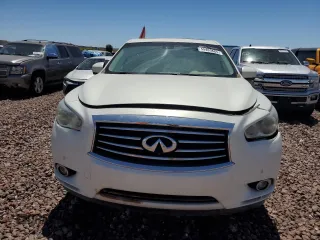 2013 Infiniti JX35 with VIN 5N1AL0MN5DC309903, listed as a Copart auction lot 55463665 with 186,669 mi miles and Clean Title. Bid and sale history available at carsss.com. Image 5.