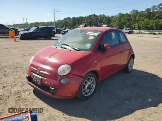 2014 FIAT 500 Pop z VIN 3C3CFFAR5ET232393, wystawiony jako Copart lot #52446855 z przebiegiem Nie podano mil oraz Szkoda całkowita • Salvage title. Historia ofert i sprzedaży dostępna na DreamBid. Obrazek 1.