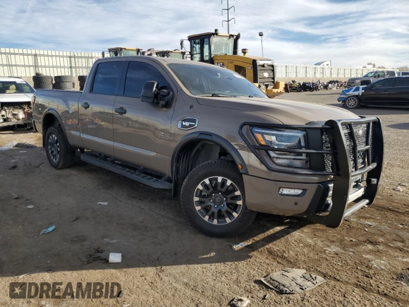 2021 Nissan Titan SV z VIN 1N6AA1FB9MN533034, wystawiony jako Copart lot #81335494 z przebiegiem 71 281 mil mil oraz Szkoda całkowita • Salvage title. Historia ofert i sprzedaży dostępna na DreamBid. Obrazek 4.