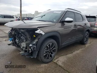 2022 Chevrolet TrailBlazer ACTIV with VIN KL79MSSL3NB094110, listed as a Copart auction lot 44741555 with 70,348 mi miles and Salvage Title. Bid and sale history available at carsss.com. Image 1.