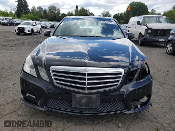 2011 Mercedes-Benz E 350 Luxury with VIN WDDHF2EBXBA435909, listed as a Copart auction lot 55822995 with 153,607 mi miles and Salvage title. Bid and sale history available at DreamBid. Image 5.