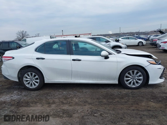 2020 Toyota Camry LE with VIN 4T1C11AK9LU912585, listed as a IAAI auction lot 41711816 with 142,751 mi miles. Bid and sale history available at carsss.com. Image 13.