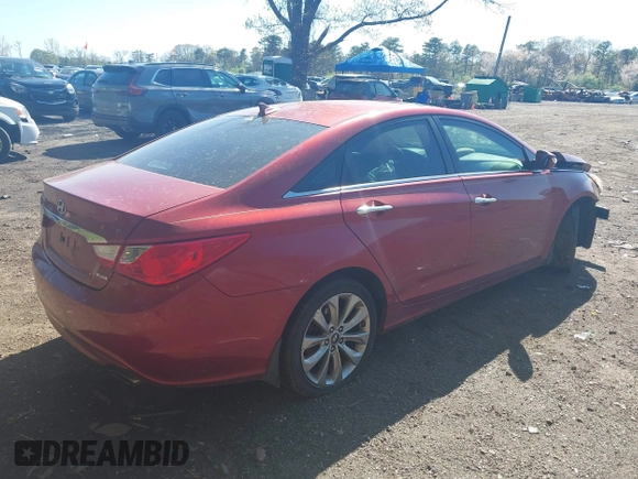 2011 Hyundai Sonata Limited with VIN 5NPEC4AB3BH212921, listed as a IAAI auction lot 42148255 with 153,088 mi miles and . Bid and sale history available at DreamBid. Image 4.