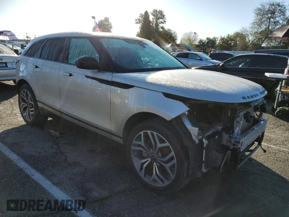 2020 Land Rover Range Rover Velar S with VIN SALYB2EX0LA259593, listed as a Copart auction lot 42137804 with 44,011 mi miles. Bid and sale history available at carsss.com. Image 4.