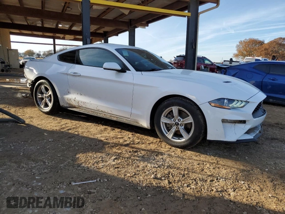 2020 Ford Mustang EcoBoost with VIN 1FA6P8TH1L5176526, listed as a Copart auction lot 84819334 with 84,765 mi miles and Salvage Title. Bid and sale history available at carsss.com. Image 4.