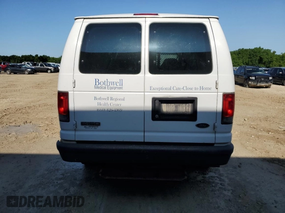 2007 Ford Econoline Cargo Commercial z VIN 1FTNE14W37DA69134, wystawiony jako Copart lot #57874075 z przebiegiem 192 378 mil mil oraz Szkoda całkowita • Salvage title. Historia ofert i sprzedaży dostępna na DreamBid. Obrazek 6.