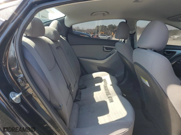2014 Hyundai Elantra Limited with VIN 5NPDH4AE5EH467145, listed as a Copart auction lot 48417375 with 125,666 mi miles and Salvage Title. Bid and sale history available at carsss.com. Image 10.