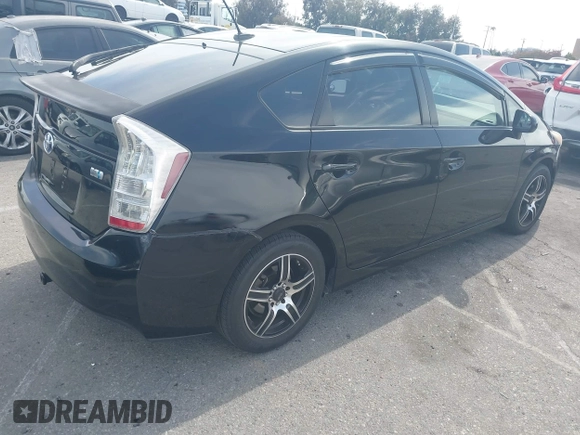 2010 Toyota Prius II with VIN JTDKN3DU9A1220919, listed as a IAAI auction lot 42256137 with 180,863 mi miles and . Bid and sale history available at DreamBid. Image 4.