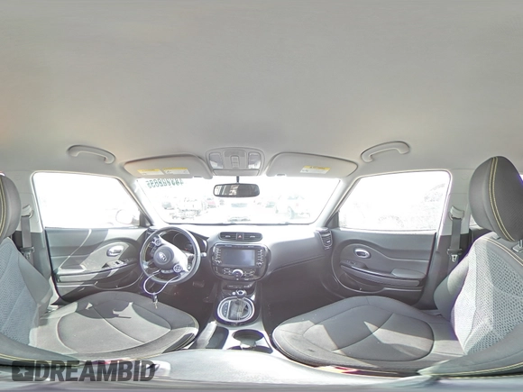 2014 Kia Soul + with VIN KNDJP3A51E7700667, listed as a Copart auction lot 48702635 with 74,301 mi miles and Salvage Title. Bid and sale history available at DreamBid. Image 14.