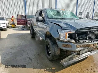 2019 Ford F-150 XL with VIN 1FTEW1E56KFA97042, listed as a Copart auction lot 50885595 with Not provided miles and Salvage title. Bid and sale history available at DreamBid. Image 13.