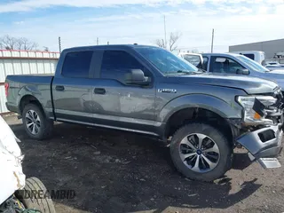 2019 Ford F-150 XL with VIN 1FTEW1EPXKFD24248, listed as a IAAI auction lot 41590420 with 65,734 mi miles. Bid and sale history available at carsss.com. Image 13.