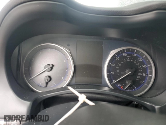 2016 Infiniti Q50 Premium with VIN JN1CV7AR5GM253082, listed as a Copart auction lot 43838735 with Not Provided miles and Salvage Title. Bid and sale history available at DreamBid. Image 9.
