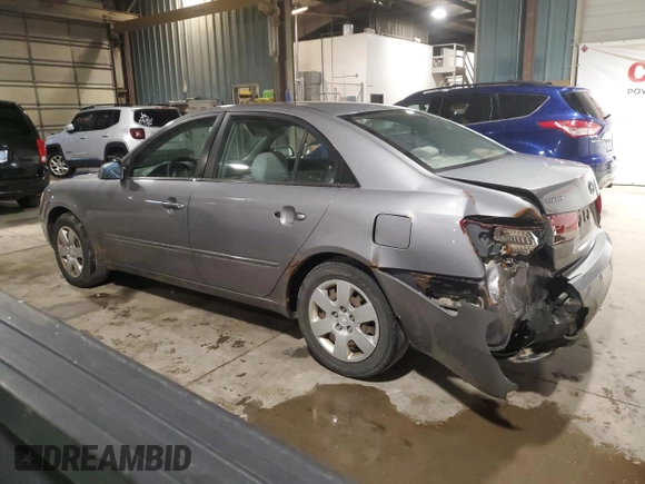 2007 Hyundai Sonata GLS with VIN 5NPET46C47H232135, listed as a Copart auction lot 47107885 with 146,779 mi miles and Salvage Title. Bid and sale history available at DreamBid. Image 2.