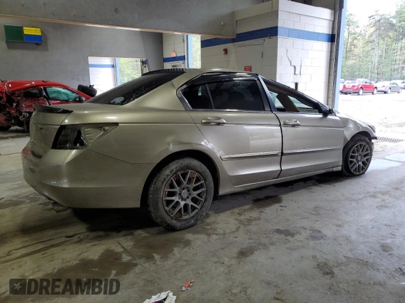 2009 Honda Accord LX-P with VIN 1HGCP26419A105248, listed as a Copart auction lot 53159575 with Not Provided miles and Salvage Title. Bid and sale history available at DreamBid. Image 3.