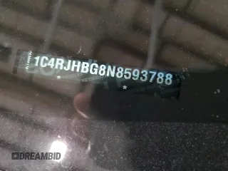 2022 Jeep Grand Cherokee Limited с VIN 1C4RJHBG8N8593788, выставлен на аукционе Copart как лот 59116135 с пробегом 25 321 миль миль и Списание • Salvage title. История ставок и продаж доступна на DreamBid. Изображение 13.
