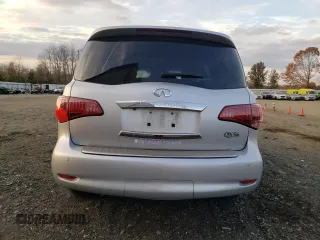 2011 Infiniti QX56 8-passenger with VIN JN8AZ2NC0B9300259, listed as a Copart auction lot 78878604 with 196,636 mi miles and Clean Title. Bid and sale history available at carsss.com. Image 6.