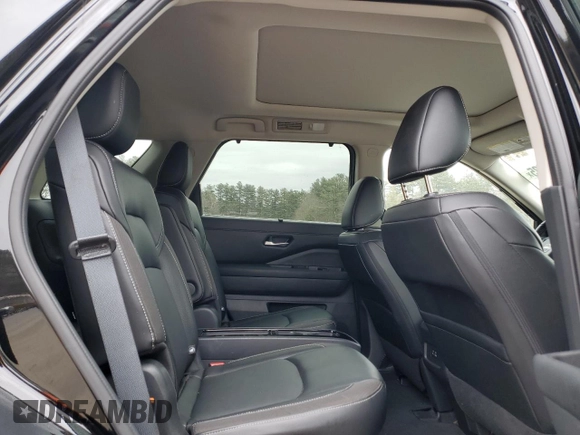 2023 Nissan Pathfinder SL with VIN 5N1DR3CD5PC264746, listed as a Copart auction lot 47818735 with 31,627 mi miles and Salvage title. Bid and sale history available at DreamBid. Image 11.