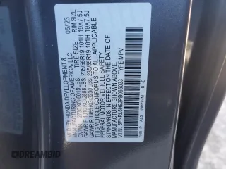 2023 Honda Odyssey Elite с VIN 5FNRL6H92PB066033, выставлен на аукционе Copart как лот 89339945 с пробегом 30 403 миль миль и Списание • Salvage title. История ставок и продаж доступна на DreamBid. Изображение 13.