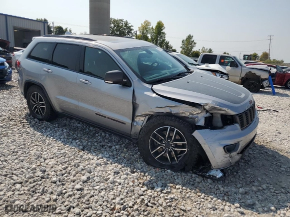 2019 Jeep Grand Cherokee Trailhawk with VIN 1C4RJFLT3KC608285, listed as a Copart auction lot 70768724 with 35,307 mi miles and Salvage Title. Bid and sale history available at carsss.com. Image 4.