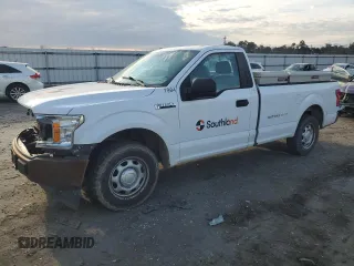 2018 Ford F-150 XL with VIN 1FTMF1CB2JKC47609, listed as a Copart auction lot 50701365 with 191,774 mi miles and Clean Title. Bid and sale history available at carsss.com. Image 1.