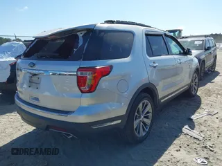 2018 Ford Explorer Limited z VIN 1FM5K7F81JGA16363, wystawiony jako IAAI lot #40659681 z przebiegiem 96 309 mil mil oraz . Historia ofert i sprzedaży dostępna na DreamBid. Obrazek 4.