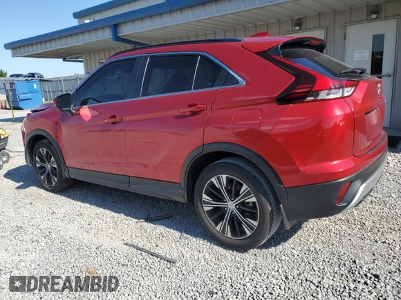 2022 Mitsubishi Eclipse Cross SE with VIN JA4ASWAA4NZ049837, listed as a Copart auction lot 58175705 with 35,459 mi miles and Salvage title. Bid and sale history available at DreamBid. Image 2.