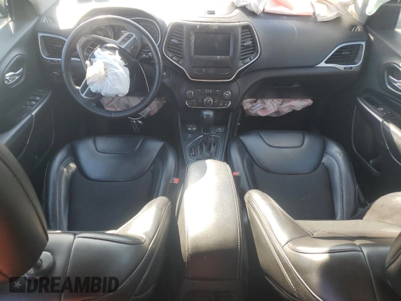 2019 Jeep Cherokee Latitude Plus with VIN 1C4PJMLX3KD469249, listed as a Copart auction lot 51704975 with 56,937 mi miles and Salvage Title. Bid and sale history available at carsss.com. Image 8.
