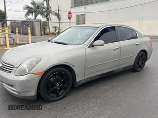 2003 Infiniti G35 w/Leather with VIN JNKCV51E73M322832, listed as a Copart auction lot 76799754 with 229,337 mi miles and Clean Title. Bid and sale history available at DreamBid. Image 2.