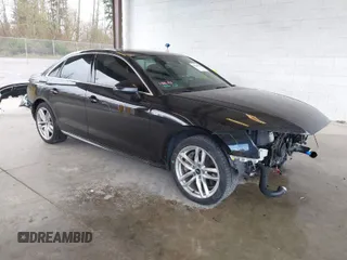 2020 Audi A4 Premium Plus with VIN WAUENAF44LN010185, listed as a IAAI auction lot 41925956 with 36,679 mi miles and . Bid and sale history available at carsss.com. Image 1.