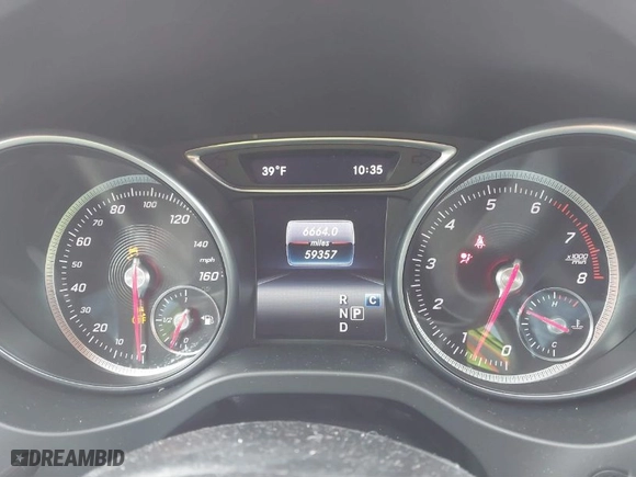 2018 Mercedes-Benz GLA with VIN WDCTG4GB2JJ514882, listed as a IAAI auction lot 41631799 with 59,357 mi miles. Bid and sale history available at carsss.com. Image 7.