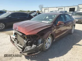 2016 Ford Fusion SE with VIN 3FA6P0H70GR162525, listed as a Copart auction lot 53445495 with 96,618 mi miles and Salvage title. Bid and sale history available at DreamBid. Image 1.
