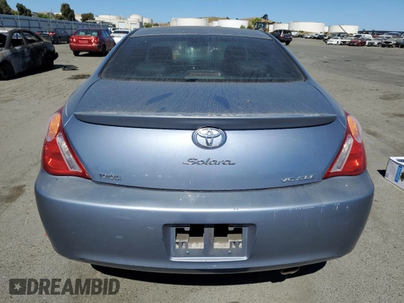 2005 Toyota Solara SE with VIN 4T1CA38P55U049221, listed as a Copart auction lot 61053814 with Not Provided miles and Salvage Title. Bid and sale history available at carsss.com. Image 6.
