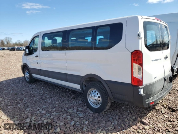 2024 Ford Transit Passenger XL with VIN 1FBAX9Y82RKB32407, listed as a Copart auction lot 48528335 with 1,262 mi miles and Salvage Title. Bid and sale history available at DreamBid. Image 2.