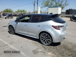 2021 Toyota Corolla Hatchback XSE with VIN JTNC4MBE2M3123882, listed as a Copart auction lot 65080864 with 44,429 mi miles and Salvage Title. Bid and sale history available at carsss.com. Image 2.