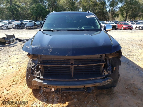 2021 Chevrolet Tahoe Premier with VIN 1GNSKSKD7MR269488, listed as a Copart auction lot 46698135 with 79,909 mi miles and Salvage Title. Bid and sale history available at carsss.com. Image 5.